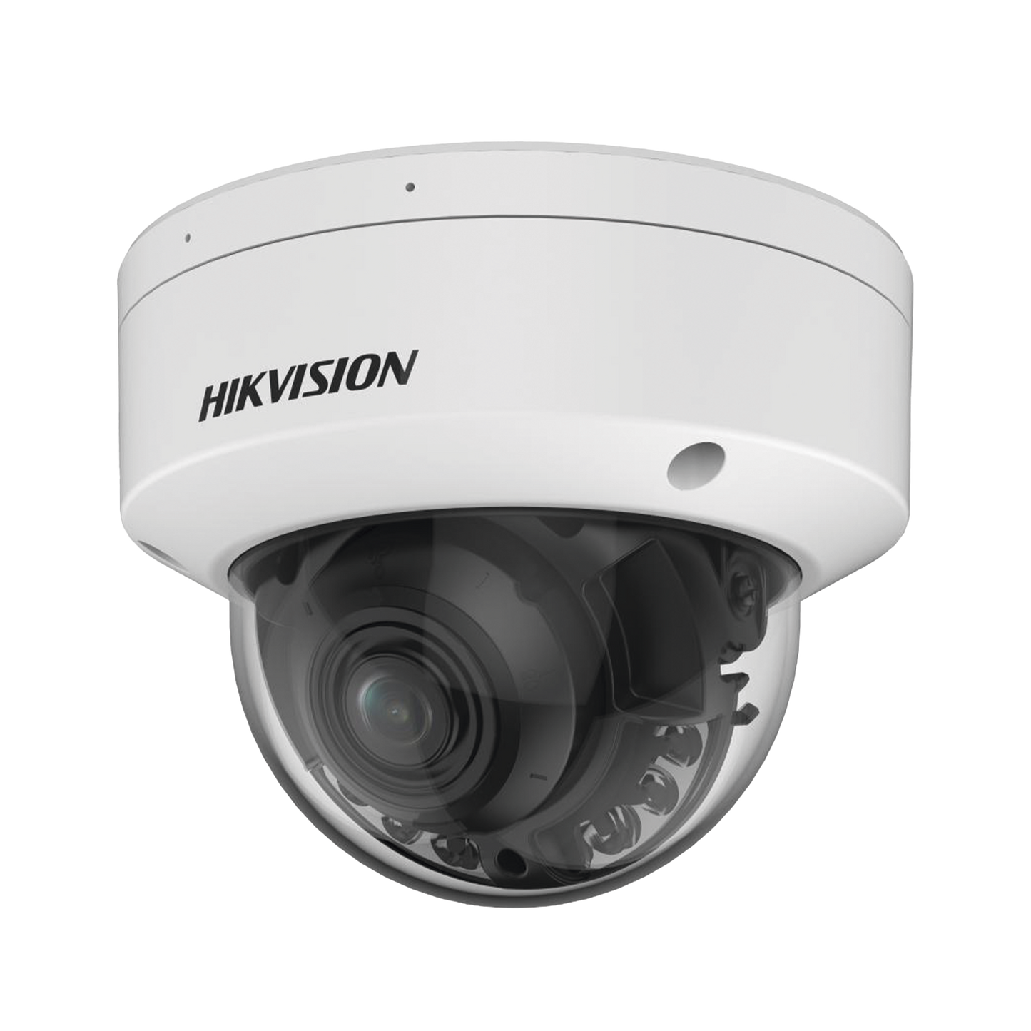 Domo IP 4 Megapixel / Lente Motorizado 2.7 - 13.5 mm / Dual Light (60 mts IR + 60 mts Luz Blanca ) / Exterior IP67 / WDR 130 dB / PoE + / AcuSense / MicroSD