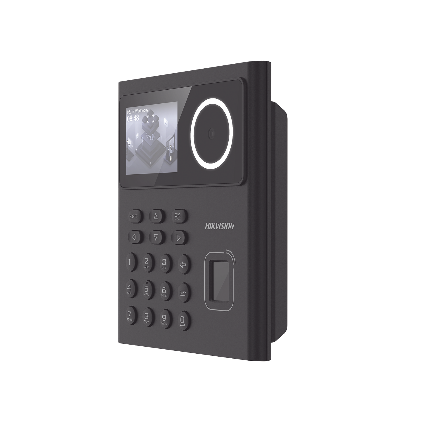 Terminal Min Moe WiFi con Batería de Respaldo / Administrable por Smartphone o Nube / Acceso y Asistencia / Huella, Facial y Tarjetas MIFARE / 500 rostros y 1,000 Huellas y Tarjetas / Detección de Cubrebocas / HikConnect