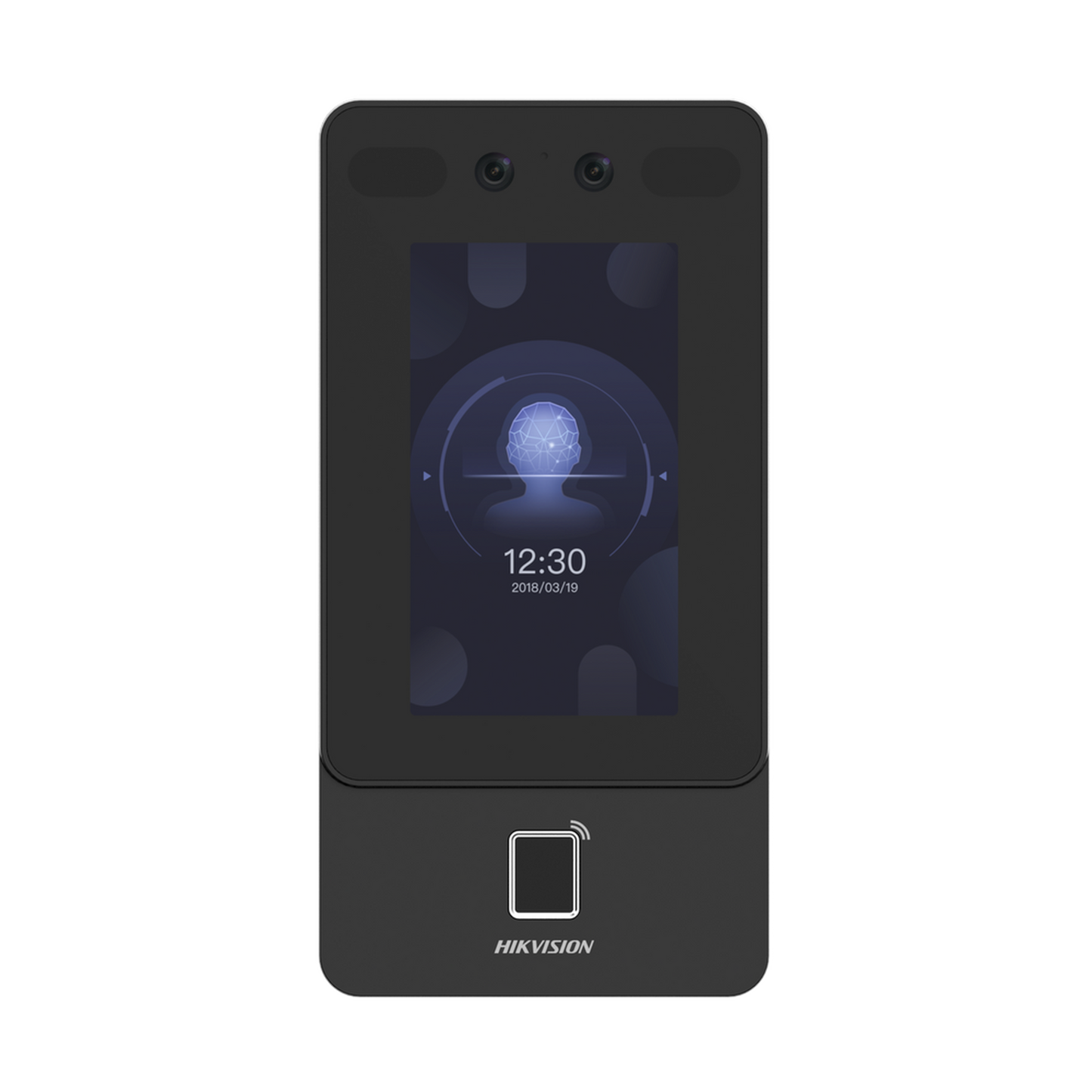 Terminal Min Moe PoE & WiFi de Reconocimiento Facial y Huella co Lector PROX EM / Exterior IP65 / Hasta 1.5 mts en Lectura de Rostro / Soporta P2P / 1,500 Rostros / 3,000 Huellas / Salida 12 Vcd para Chapa / PoE