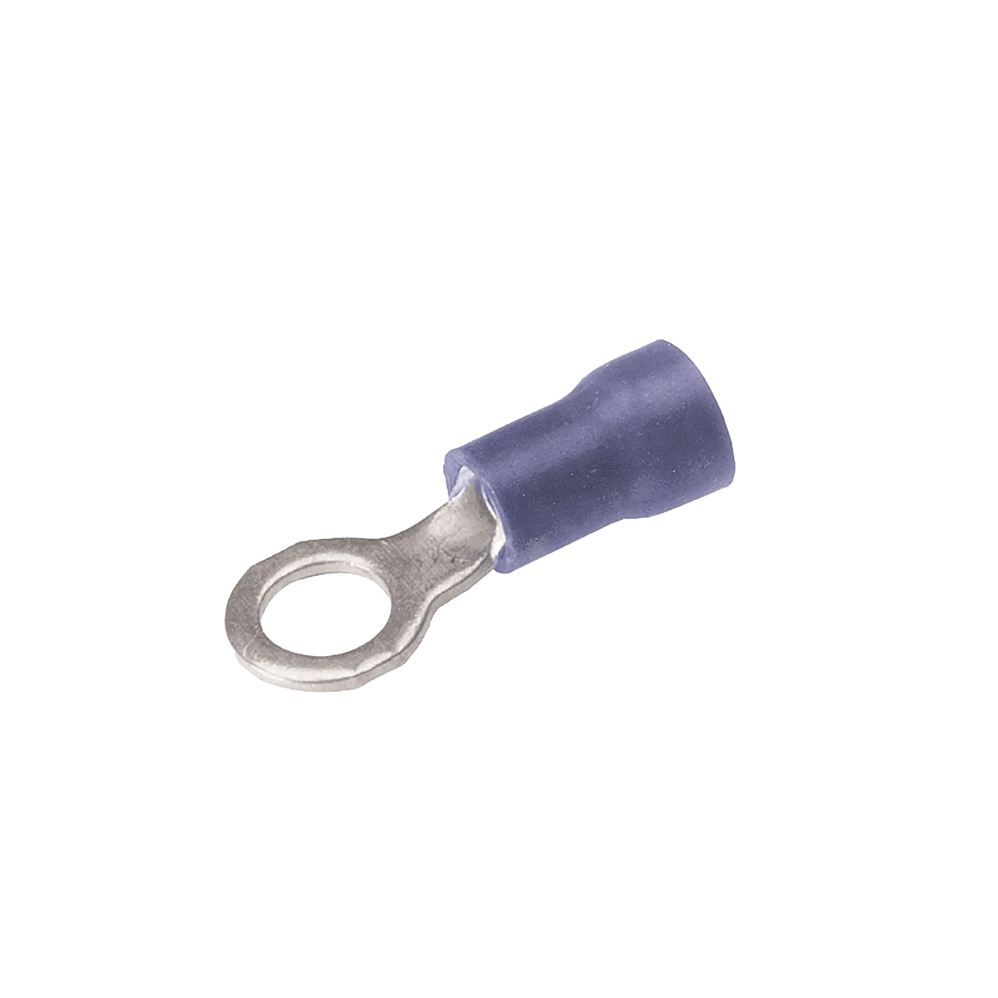 Zapata Terminal de Ojillo para Tornillo 1/4 in (6 mm) calibre 16-14 AWG con aislamiento de vinilo.