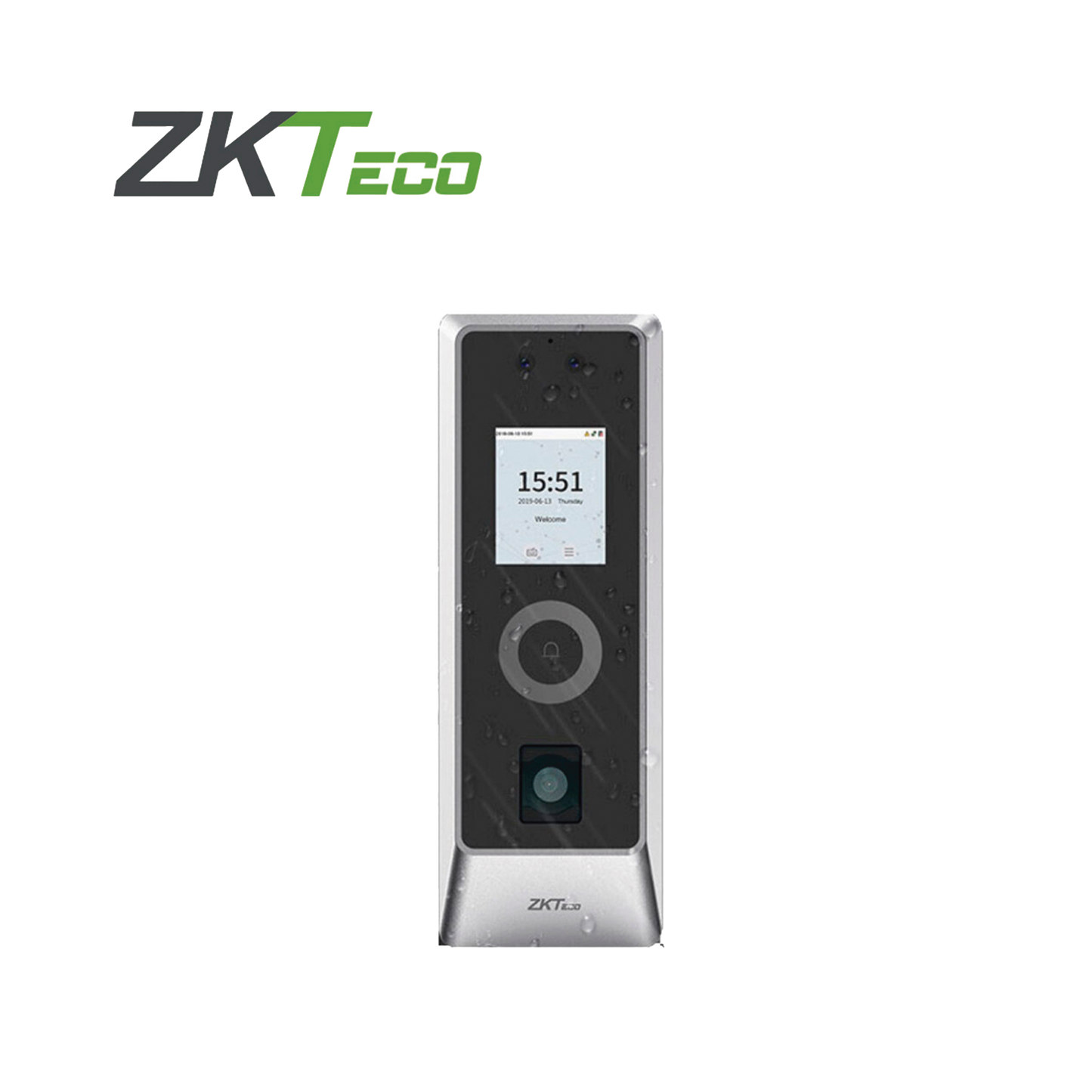 Lector Autonomo de Reconocimiento Facial y Código QR para Exterior