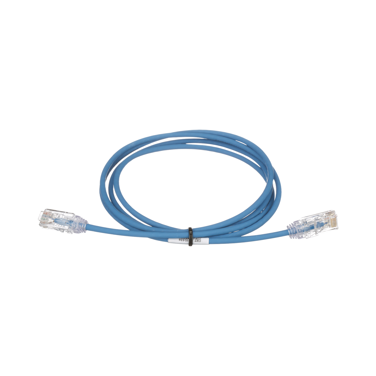 Cable de Parcheo TX6, UTP Cat6, Diámetro Reducido (28AWG), Color Azul, 15 ft