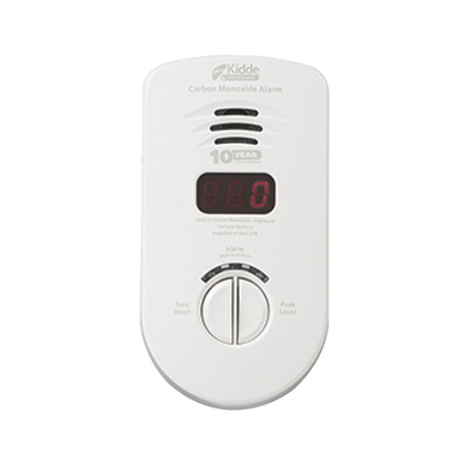 Alarma de Monoxido de Carbono 120 AC ? Batería 10 años ? Display ?Paquete de 3
