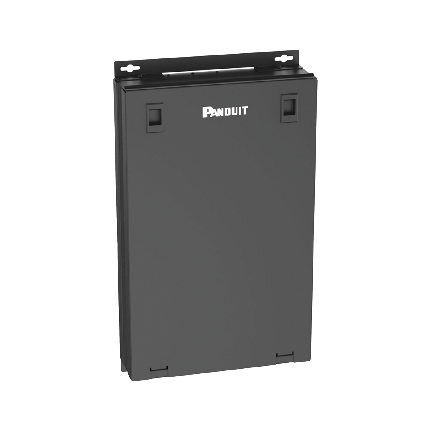 Punto de Consolidación Para 48 Puertos, Con Espacio para 2 UR , Instalación en Piso, Pared o Techo, Fabricado en Acero, Color Negro