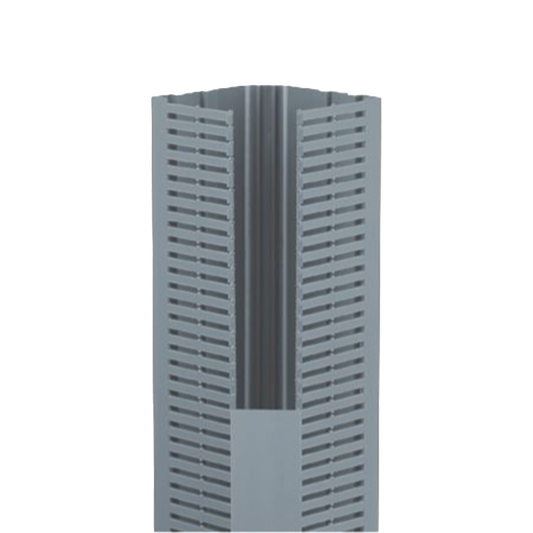 Canaleta para Cable en Esquina, 5.33" x 4.58", 6 Pies, Color Gris