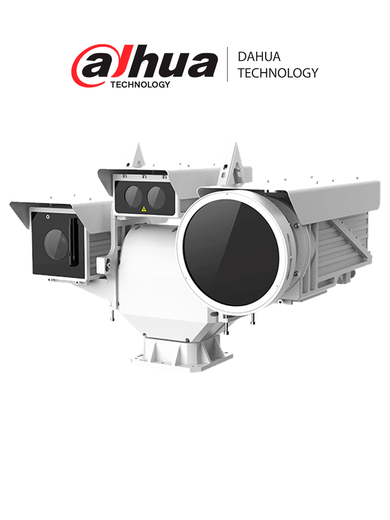 CÁMARA IP DAHUA DH-TPC-PT9621CPC90900ZF711BR(Project) / Cámara PTZ híbrida de largo alcance con red térmica/ MCT FPA refrigerado de 640x512/ Localizador Laser/ Ranura Micro SD/ IP66
