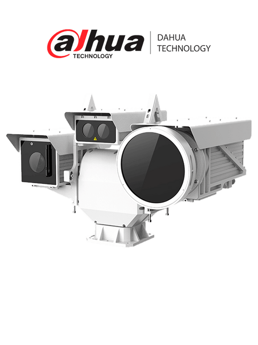 CÁMARA IP DAHUA DH-TPC-PT9621CPC90900ZF711BR(Project) / Cámara PTZ híbrida de largo alcance con red térmica/ MCT FPA refrigerado de 640x512/ Localizador Laser/ Ranura Micro SD/ IP66