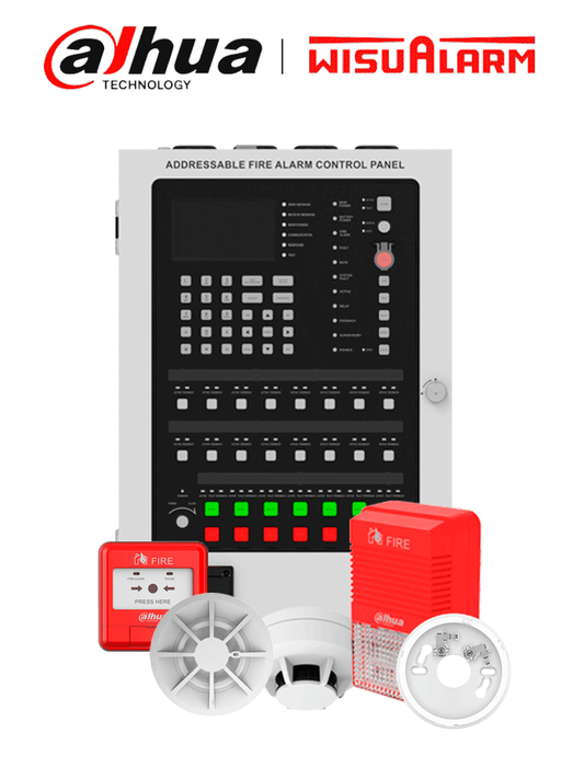 DAHUA WISUALARM HY-1022 PAQUETE - Paquete para certificación de incendio