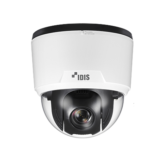 Cámara DOMO PTZ IP 2MP | 12Xde Zoom | WDR Real 120 dB | Interior | Alarma E/S | Soporta Audio de Dos Vias |PoE | ICR