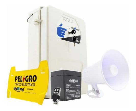 Kit de Cerca Electrificada Completo con Control Remoto y Energizador 10 Joules para Casa | MokBuy
