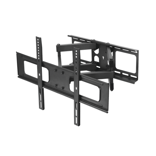 Montaje de Pared Universal Articulado para Monitores de 32 a 55" / Carga Máxima 50 Kg / Vesa 600 x 400 / 400 X 400 / 400 x 200 / Separacion de Pared de 7.6 cm a 51 cm / Acero / 15° de Inclinación