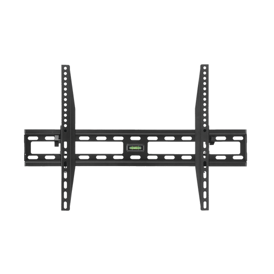 Montaje de Pared Universal Fijo para Monitores de 32 a 60 " / Soporta hasta 50 Kg / Vesa 600 x 400 / 400 x 400 / 400 x 200 / Acero / 10° de Inclinación / Cuenta con Nivel para Ajuste