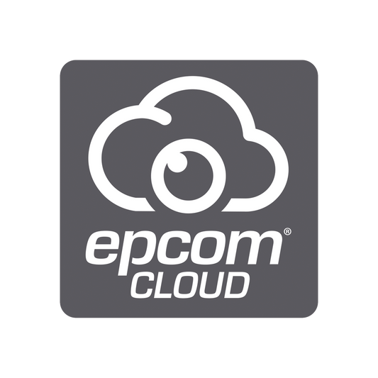 Suscripción Anual Epcom Cloud / Grabación en la nube para 1 canal de video a 8MP con 30 días de retención / Grabación por detección de movimiento