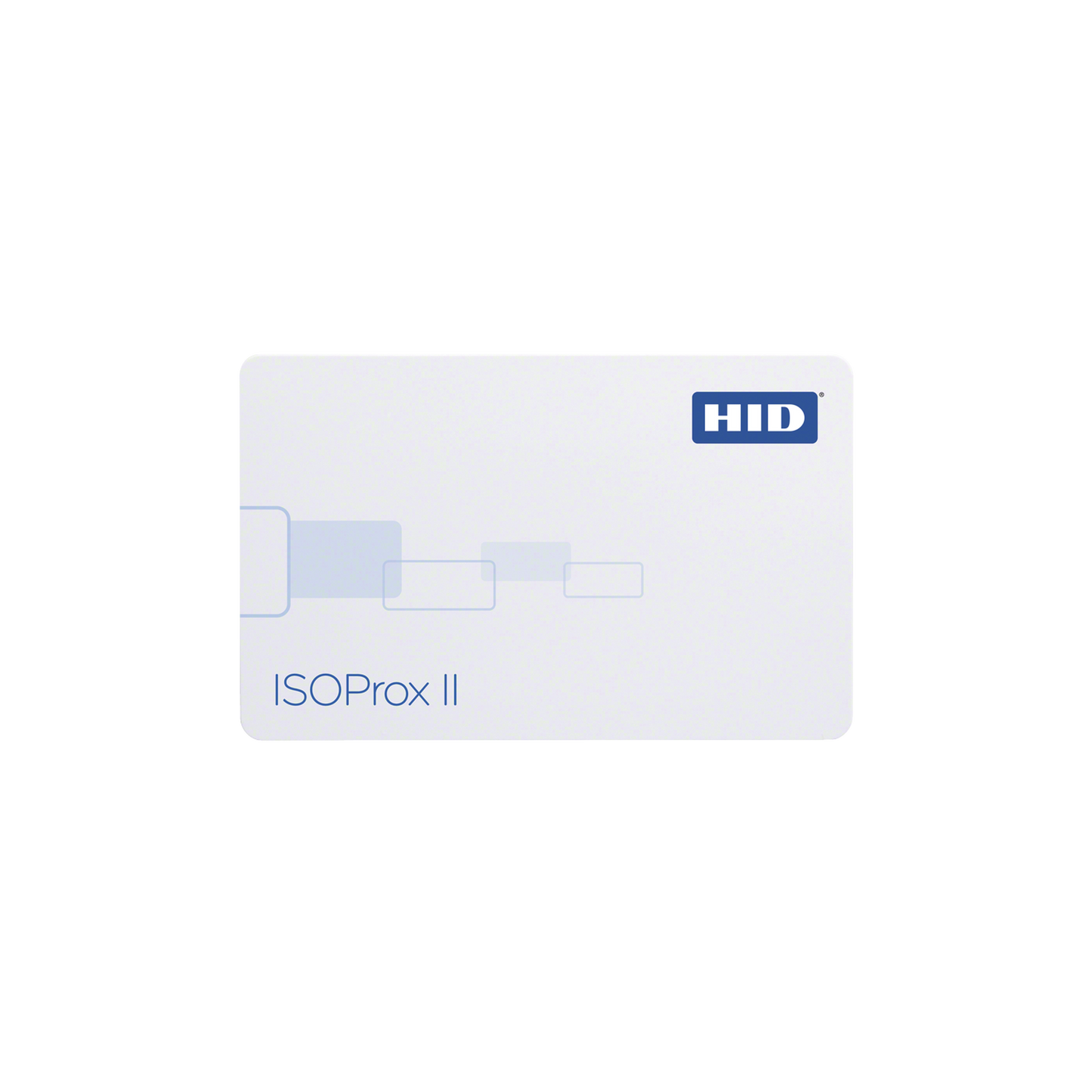 Tarjeta de Proximidad ISOProx II HID  (Delgada) (1386LGGMV) Perforada Verticalmente / Garantía de por Vida / 1586/ 1386