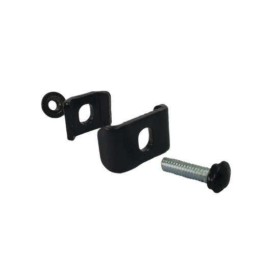 Kit 1 para unir tramos de charolas, con baño de pintura epóxica color Negro