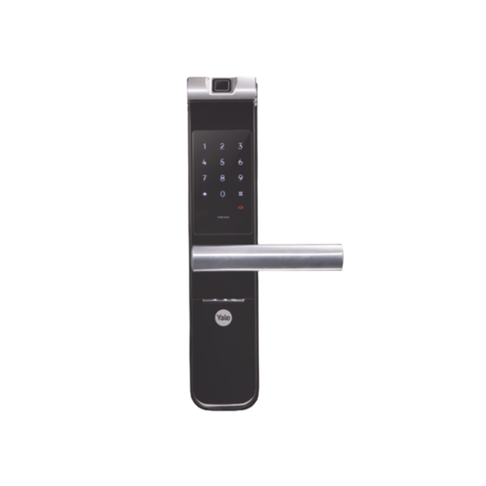 Cerradura Autónoma YMF40A con Teclado y  Biométrica con Huella de Alto Diseño Estético! Para puertas de 35 a 90 mm de espesor