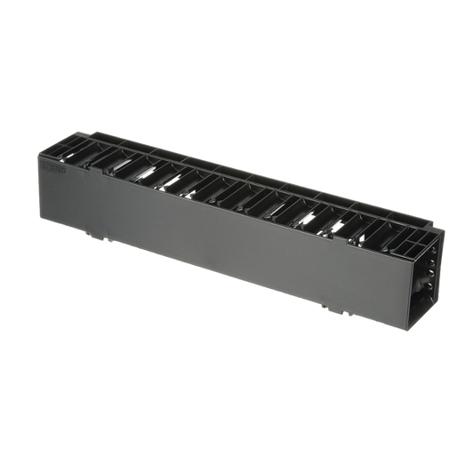 Organizador de Cables Horizontal NetManager, Sencillo (Solo Frontal), Para Rack de 19in, 2UR