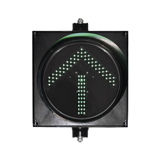 Semáforo / Señalización Flecha Verde / Diametro 30cm / Luz LED .