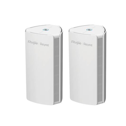 (2PACK) Home Router inalámbrico MESH WI-FI 6 2x2 doble banda 1 puerto WAN Gigabit y 2 puertos LAN Gigabit