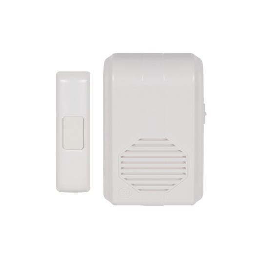 Timbre Inalámbrico De Puerta Con Receptor Incluido Hasta 10 Tonos