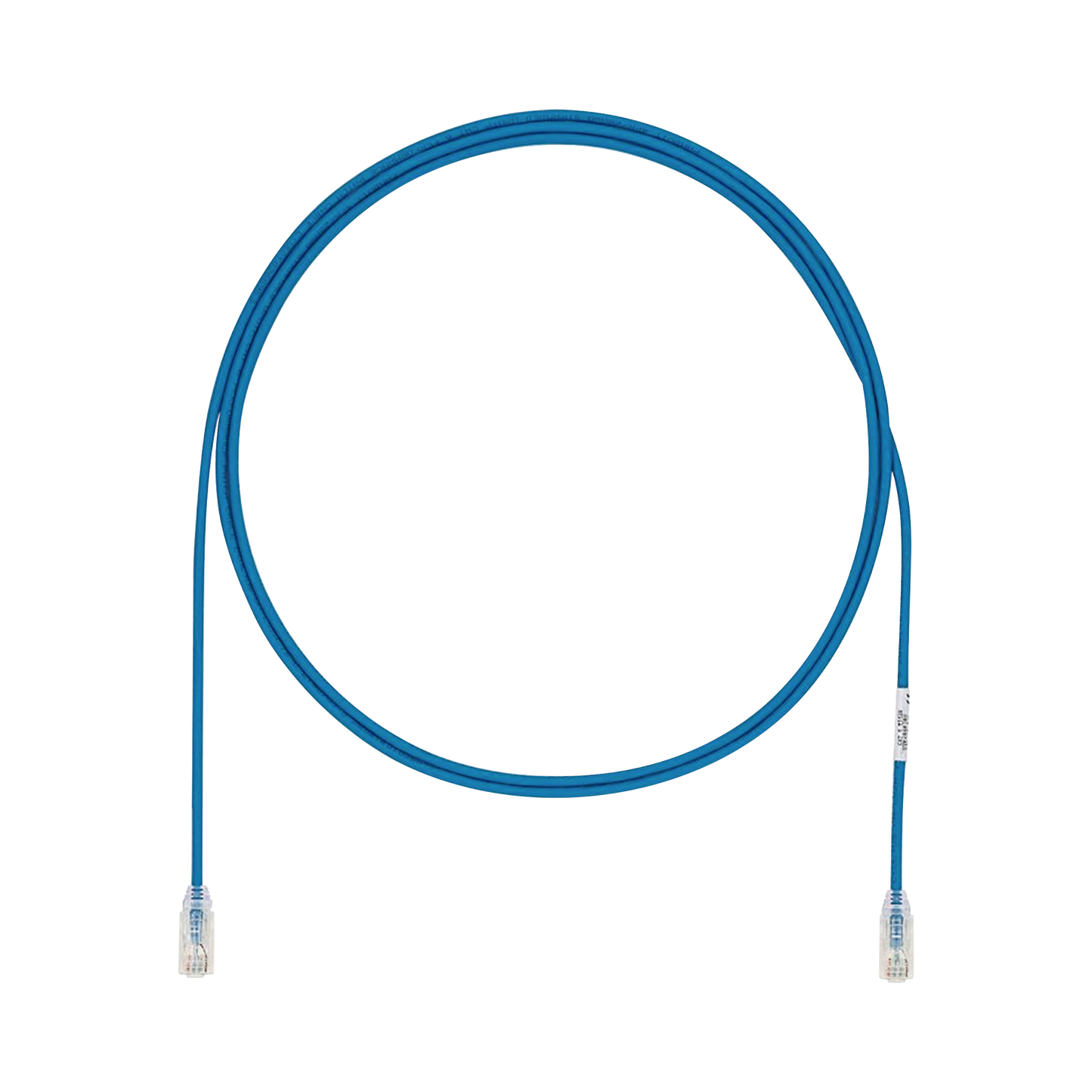 Cable de Parcheo UTP Cat6A, CM/LSZH, Diámetro Reducido (28AWG), Color Azul, 15ft