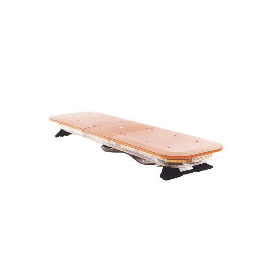 Barra de luces LED de 47" con 124 LED de alta potencia, Dual Color Ambar/Claro, ideal para equipar unidades de seguridad privada, minería e industria